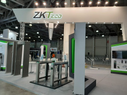 Стенд ZTE выставка 2021