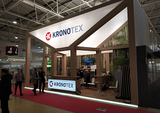 Эксклюзивный выставочный стенд для компании Kronotex