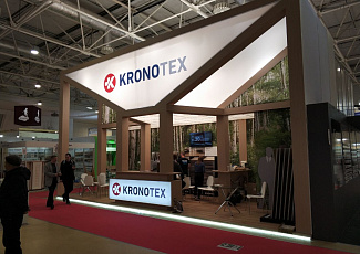 Эксклюзивный выставочный стенд для компании Kronotex
