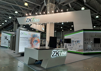 Стенд ZTE выставка 2021