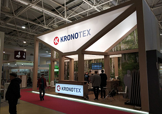Эксклюзивный выставочный стенд для компании Kronotex